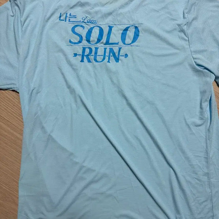 [BUNJANG] Naneun Solo Run x Fila Functional T-Shirt / 나는솔로런X휠라 기능성 티