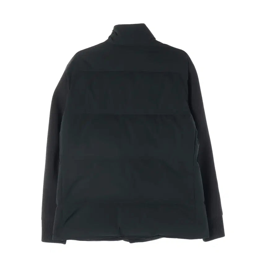 [BUNJANG] Beanpole Green Goose Down Jumper Knit Sleeve L / 빈폴 그린 니트 소매 구스 다운 점퍼 그린