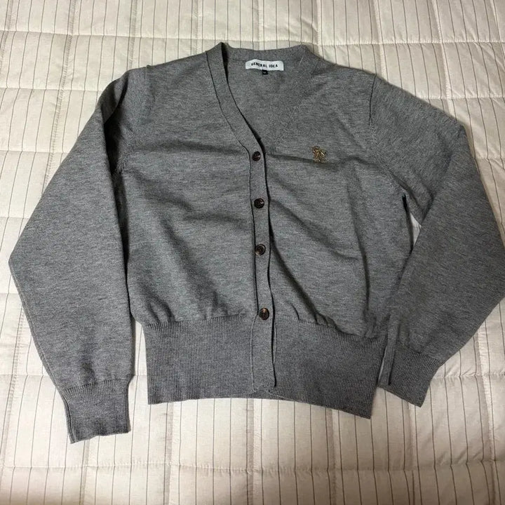 [BUNJANG] General Idea Cardigan Grey / 제너럴아이디어 가디건 그레이