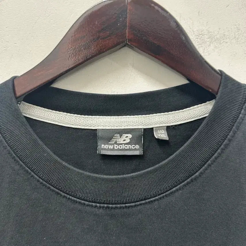 [BUNJANG] New Balance NBSC Short Sleeve T-Shirt Black 110 / [만원 아라비아빈티지]뉴발란스 NBSC 반팔 티셔츠 블랙 110