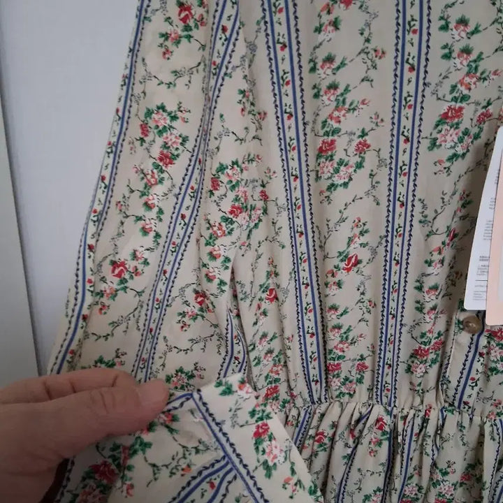 [BUNJANG] Floral Pattern Dress - Size 100 / 새상품 원피스 사이즈 100호 디자인강추 실착별로 새상품