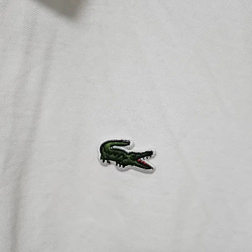 [BUNJANG] Lacoste PK Short Sleeve Polo Shirt White L / 라코스테 PK 반팔 카라티 화이트 L