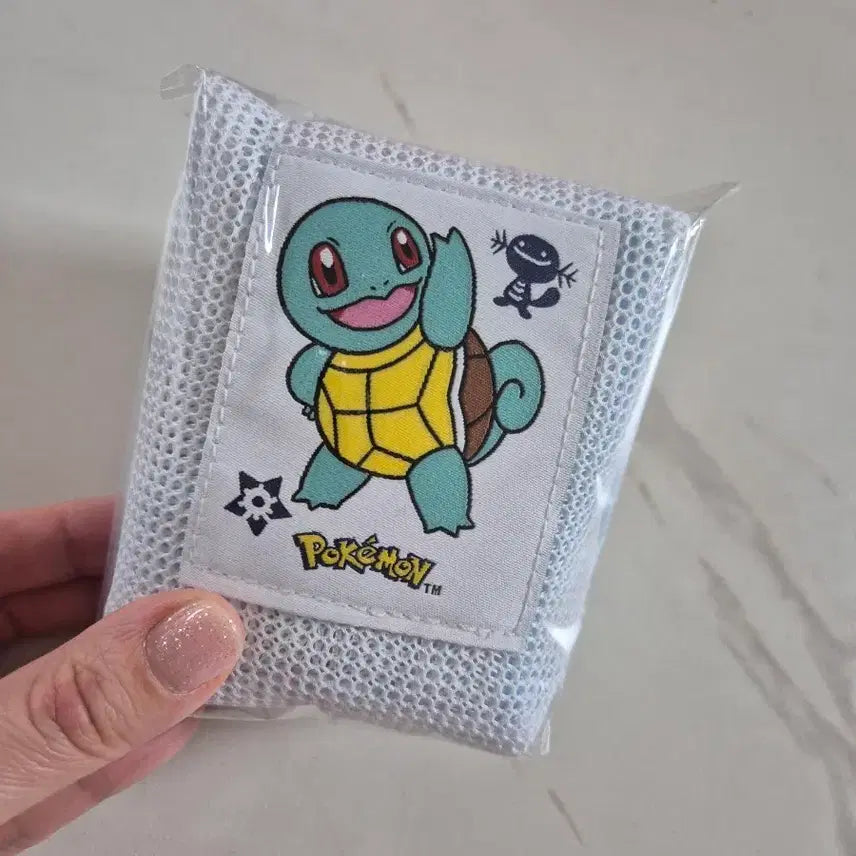 [BUNJANG] Dr.G "Squirtle" Mesh Bag / 올리브영 닥터지 꼬부기 메쉬백