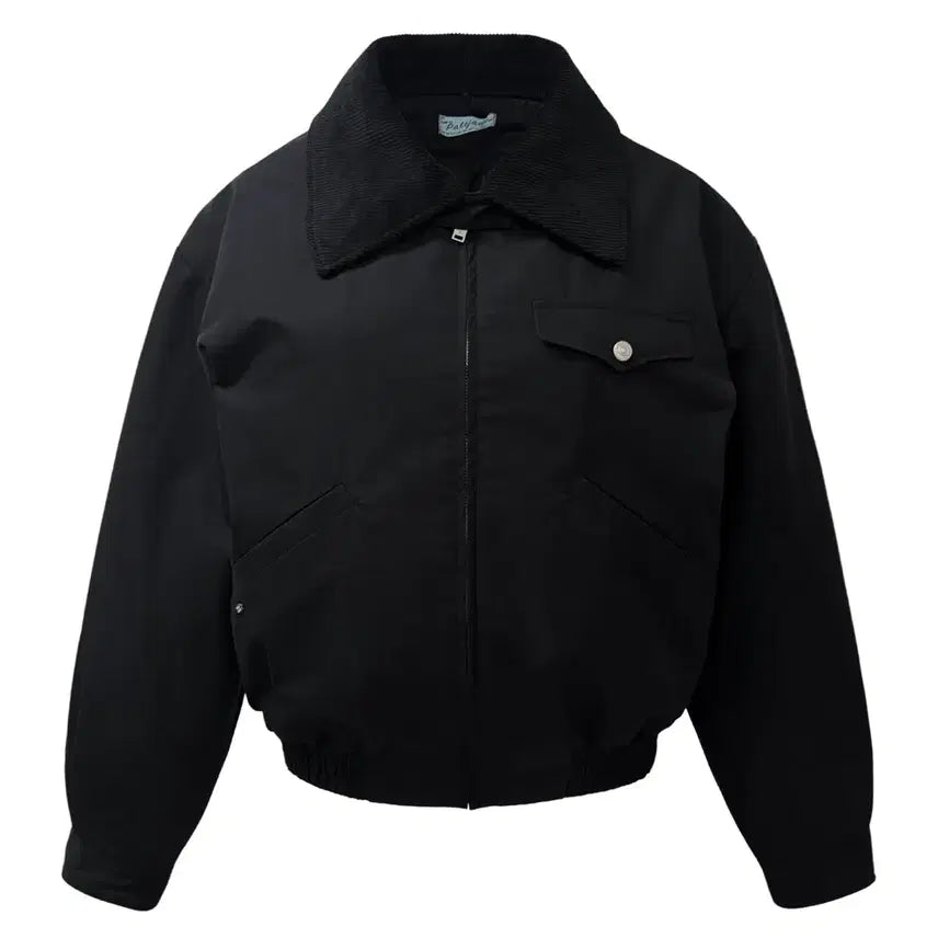 [BUNJANG] Faye Jade Buckle Work Jacket Black / 페일제이드 버클 워크자켓 블랙