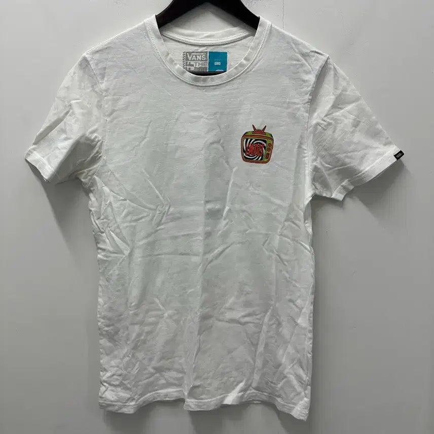 [BUNJANG] Vans White Short Sleeve T-Shirt / [만원 아라비아빈티지]반스 화이트 반팔티 95