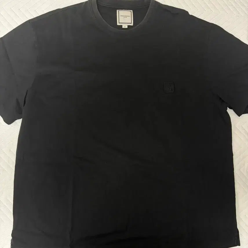 [BUNJANG] Wooyoungmi Jellyfish Back Logo T-Shirt Black / 우영미 젤리피쉬 백로고 티셔츠 블랙