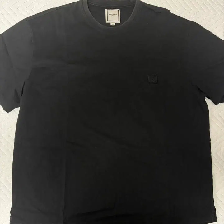 [BUNJANG] Wooyoungmi Jellyfish Back Logo T-Shirt Black / 우영미 젤리피쉬 백로고 티셔츠 블랙