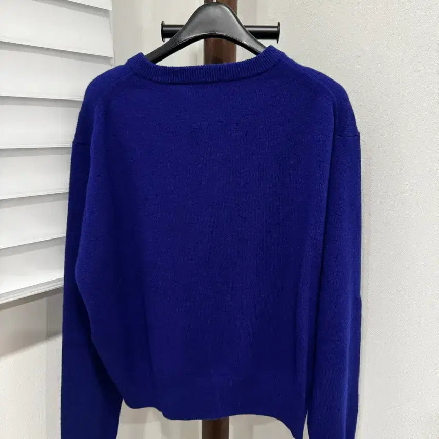 [BUNJANG] DANTON Wool Cardigan Cobalt Blue / DANTON 단톤 블루 가디건