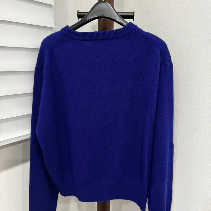 [BUNJANG] DANTON Wool Cardigan Cobalt Blue / DANTON 단톤 블루 가디건