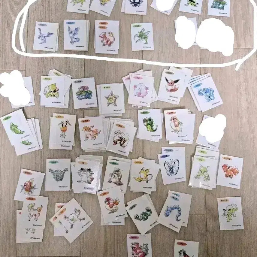 [BUNJANG] Pokemon Stickers for Sale / 포켓몬 띠부씰 판매