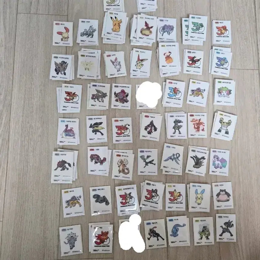 [BUNJANG] Pokemon Stickers for Sale / 포켓몬 띠부씰 판매