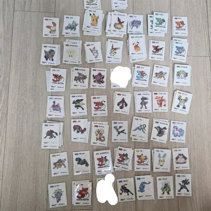 [BUNJANG] Pokemon Stickers for Sale / 포켓몬 띠부씰 판매