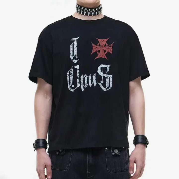 [BUNJANG] Opus 0012 Op. 07 IXO Short Sleeve T-Shirt (L) / 오퍼스 OPUS 0012 Op. 07 IXO 반팔티 L