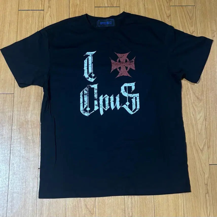 [BUNJANG] Opus 0012 Op. 07 IXO Short Sleeve T-Shirt (L) / 오퍼스 OPUS 0012 Op. 07 IXO 반팔티 L