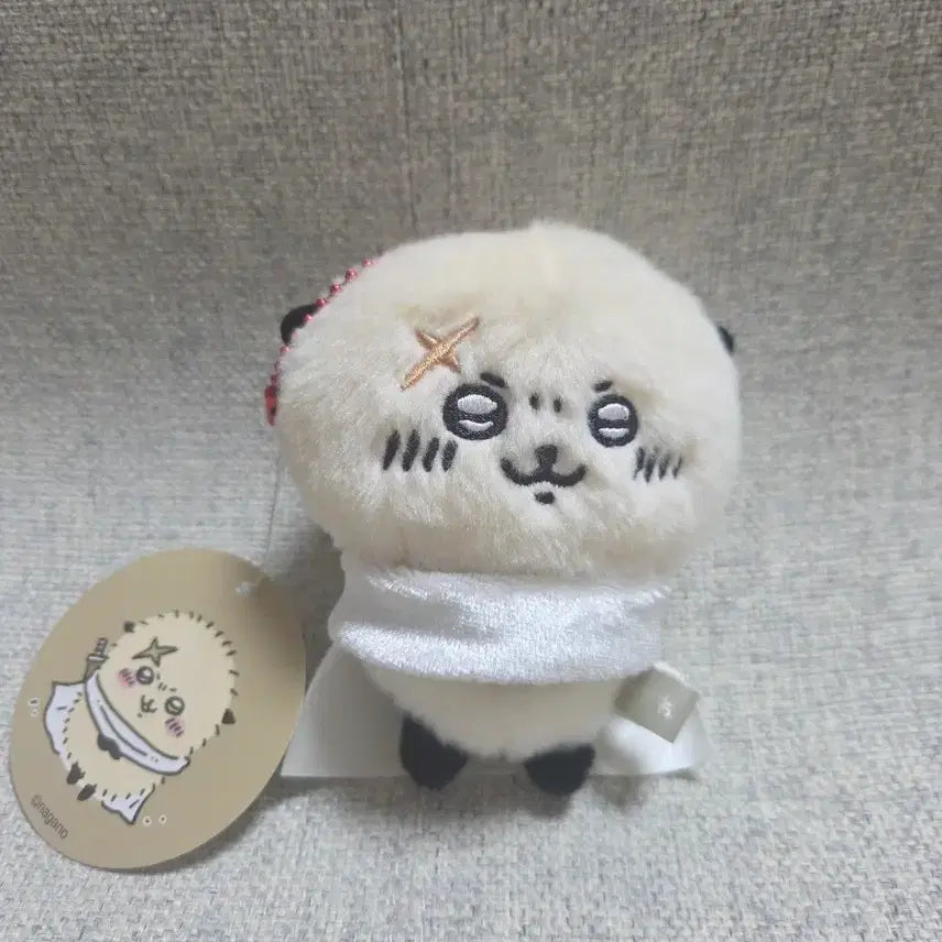 [BUNJANG] Chiikawa Racco Sea Otter Mascot Plush / 치이카와 먼작귀 랏코 해달 마스코트 인형
