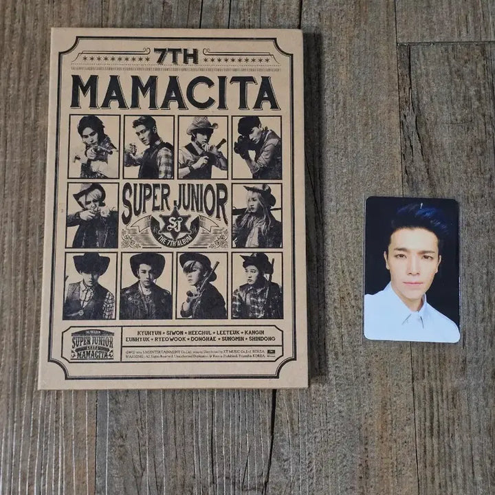 [BUNJANG] Super Junior Mamacita Donghae Photocard + Album / 슈퍼주니어 마마시타 동해 포카+음반 판매 양도합니다