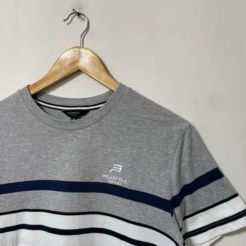 [BUNJANG] Beanpole Striped Short-Sleeve T-shirt / 95 빈폴 스트라이프 반팔티 정품