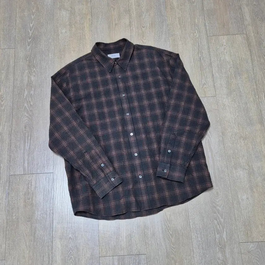 [SOLD OUT] 파브레가 프리지아 체크 셔츠