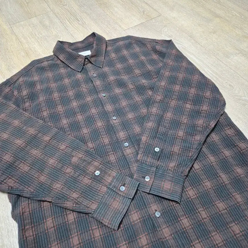 [SOLD OUT] 파브레가 프리지아 체크 셔츠