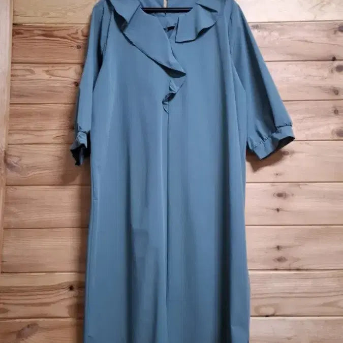 [BUNJANG] LE PITTA Frill Long Dress / LE PITTA 바스락 프릴 롱 원피스