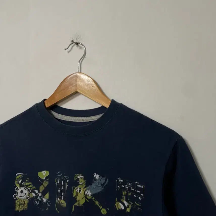 [BUNJANG] Nike Old School Big Logo T-Shirt / 95 나이키 올드스쿨 빅로고 반팔티 정품