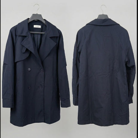 [BUNJANG] Navy Trench Coat / 네이비 트렌치코트 새상품