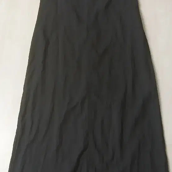 [BUNJANG] Black Tube Top Long Dress / 튜브탑 원피스