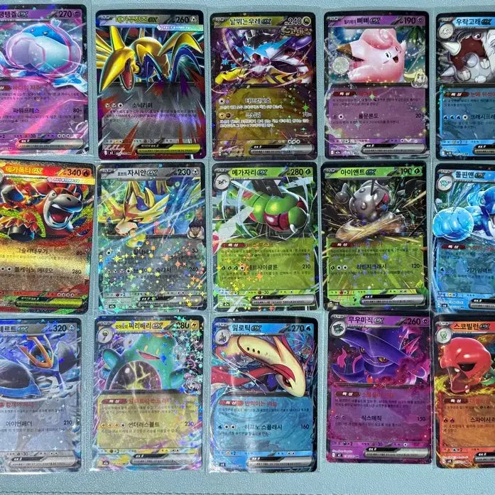 [BUNJANG] Pokemon Cards (V, VMAX, EX, RR) - 87 Card Bundle Set / 87장 판매) 포켓몬 카드 V, VMAX, EX 포함 RR 카드 일괄 판