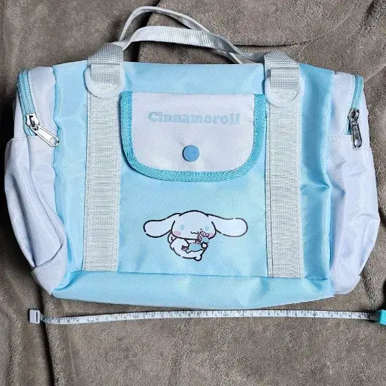 [BUNJANG] Cinnamoroll Mini Boston Bag - Sky Blue Tote Bag / 시나모롤 미니 보스턴백 하늘색 토트백