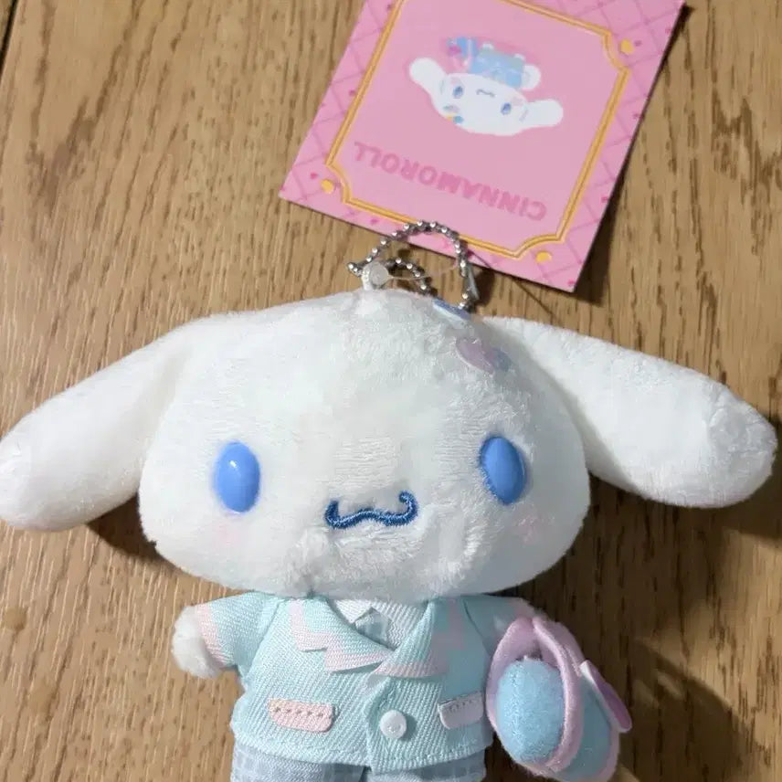 [SOLD OUT] 시나모롤 키라메키 스쿨룩 마스코트