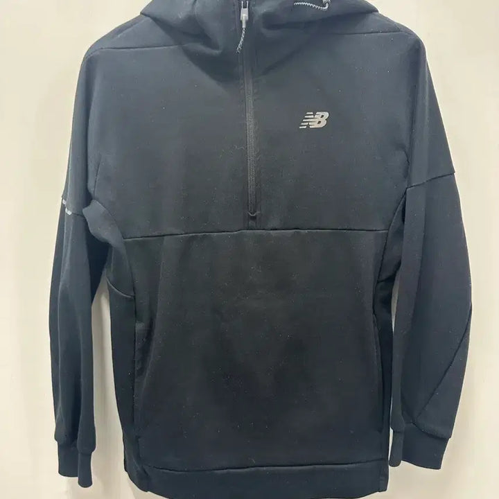 [BUNJANG] New Balance Black Hoodie Anorak (Size 90) / [만원 아라비아빈티지]뉴발란스 블랙 후드 아노락 90