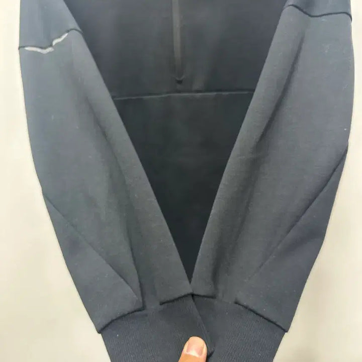 [BUNJANG] New Balance Black Hoodie Anorak (Size 90) / [만원 아라비아빈티지]뉴발란스 블랙 후드 아노락 90
