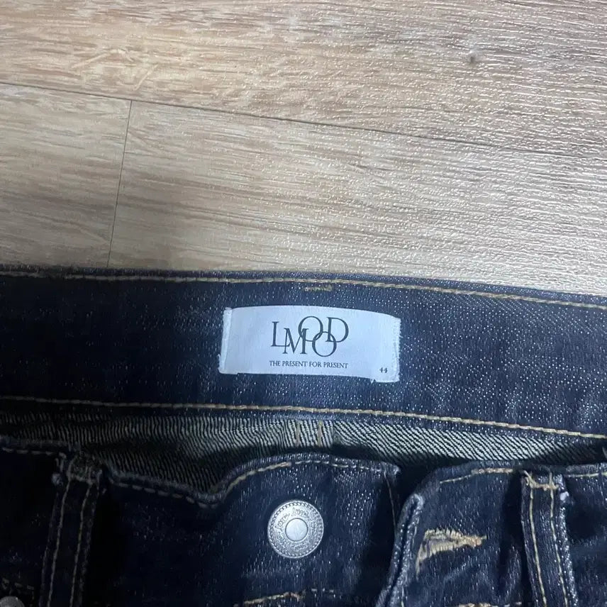 [BUNJANG] Elwood Jeanne Flare Blue Black Pants / 엘무드 잔느 플레어 블루블랙 44