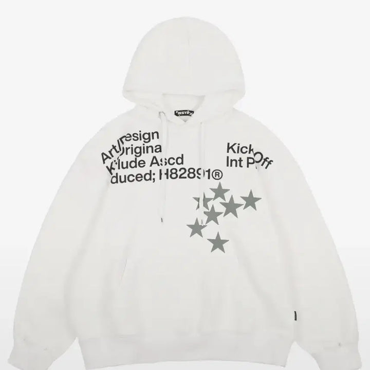 [BUNJANG] KAIPY Int. Prty Hoodie (White) / 카이파이 Int Prty Hoodie (White)