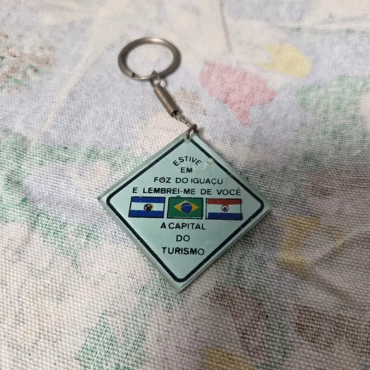 [BUNJANG] 1980s-1990s Itaipu Binacional Vintage Keychain / 8-90s Itaipu Binacional 빈티지 키링