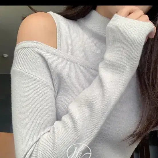 [BUNJANG] HAWA MADE Rael Sleeve Knit Set [3-Way] / HAWA MADE 라엘 슬리브 니트 SET [3WAY]