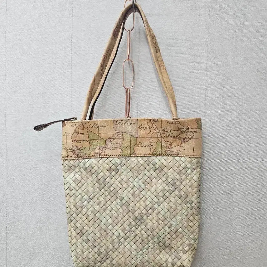 [BUNJANG] Prima Classe Woven Tote Bag / 프리마클라쎄  위빙토트백