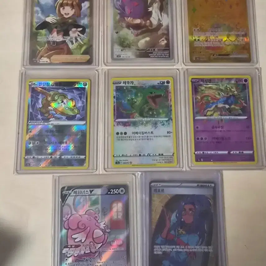 [BUNJANG] Pokemon Card Assorted Rare Cards / 포켓몬카드 각종 희귀 카드들