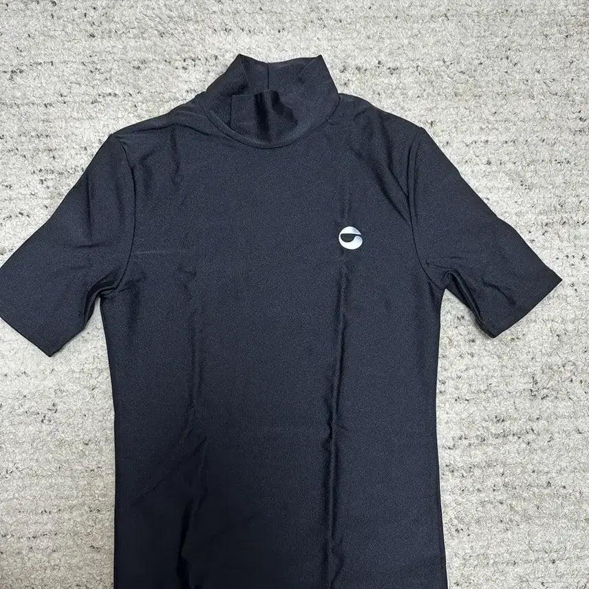 [BUNJANG] Coperni Highneck Jersey T-Shirt - Black / 코페르니 하이넥 저지 티셔츠 - 블랙