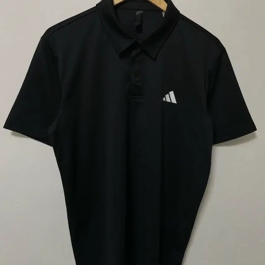 [BUNJANG] Adidas Performance Spandex Short Sleeve Polo T-Shirt / 105 아디다스 기능성 스판 반팔 카라티 정품