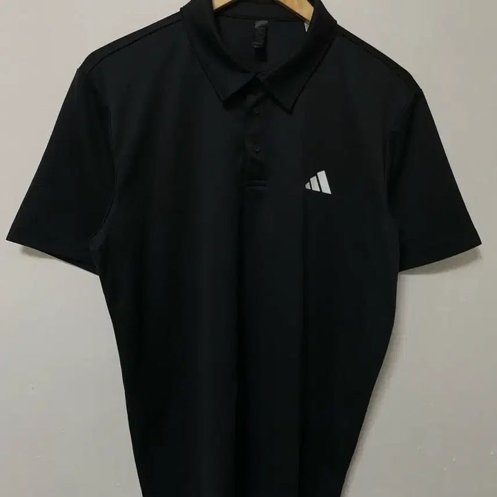 [BUNJANG] Adidas Performance Spandex Short Sleeve Polo T-Shirt / 105 아디다스 기능성 스판 반팔 카라티 정품