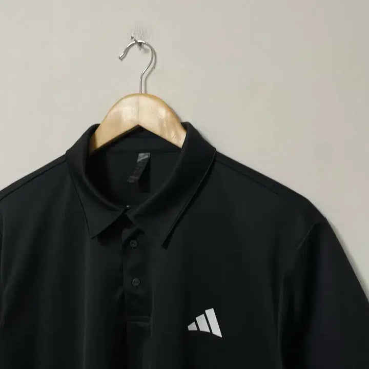 [BUNJANG] Adidas Performance Spandex Short Sleeve Polo T-Shirt / 105 아디다스 기능성 스판 반팔 카라티 정품