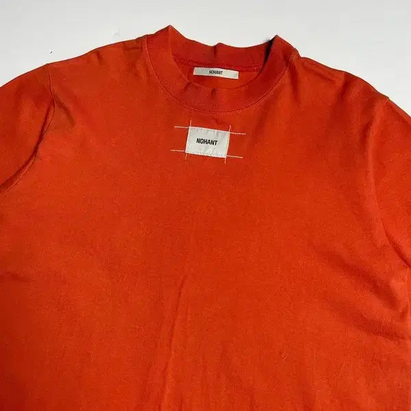 [BUNJANG] NOHANT Logo Crewneck Short Sleeve T-Shirt L / 노앙 NOHANT 로고 크루넥 반팔 티셔츠 R1085