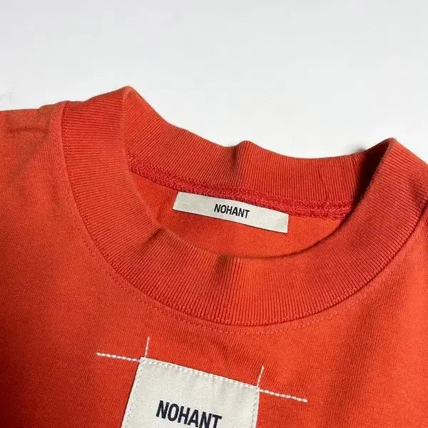 [BUNJANG] NOHANT Logo Crewneck Short Sleeve T-Shirt L / 노앙 NOHANT 로고 크루넥 반팔 티셔츠 R1085