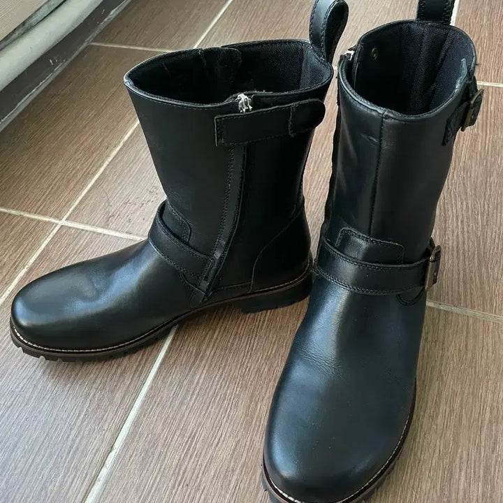 [BUNJANG] Daytona Leather Engineer Boots / 데이토나 가죽 엔지니어부츠