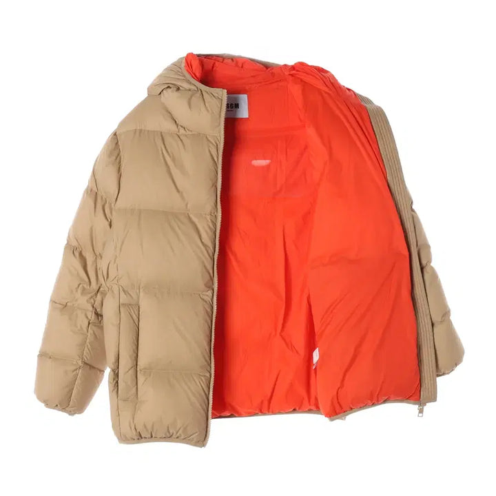 [BUNJANG] MSGM 22FW Down Hooded Short Puffer Jacket / 엠에스지엠 22FW 오리털 후드 숏 패딩