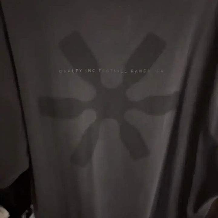 [BUNJANG] Oakley x Piet Metal Black Short-Sleeve T-Shirt / 오클리 x 피에트 메탈 블랙 반팔 티셔츠