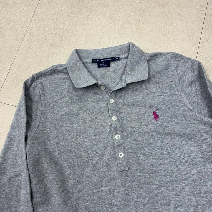 [BUNJANG] Polo Ralph Lauren Pony Grey Dress / 폴로 랄프로렌 포니 그레이 원피스