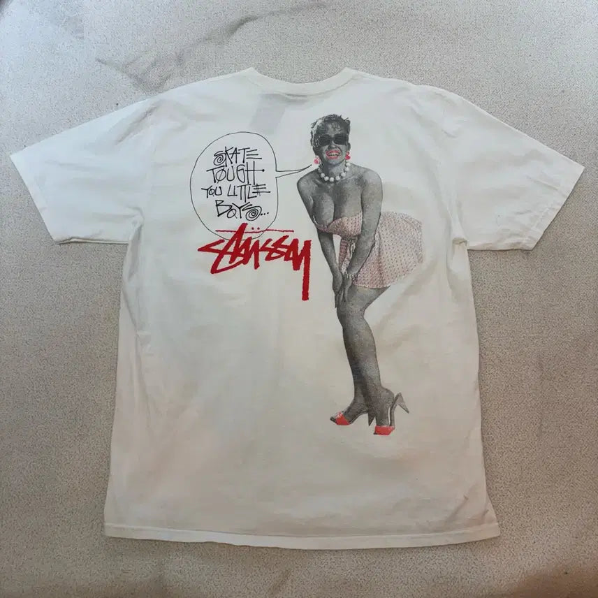 [BUNJANG] Stussy Skate Surf T-Shirt XL / 105 스투시 스케이트 터프 반팔 티셔츠