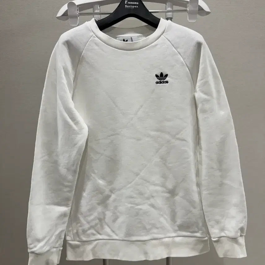 [BUNJANG] Adidas Originals Sweatshirt White L / 아디다스 오리지널 맨투맨 L사이즈